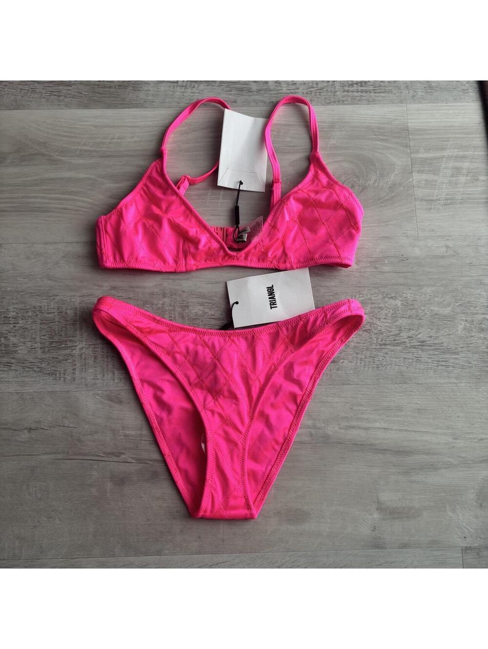Triangl Women's Pink Bikinis-and-tankini-set